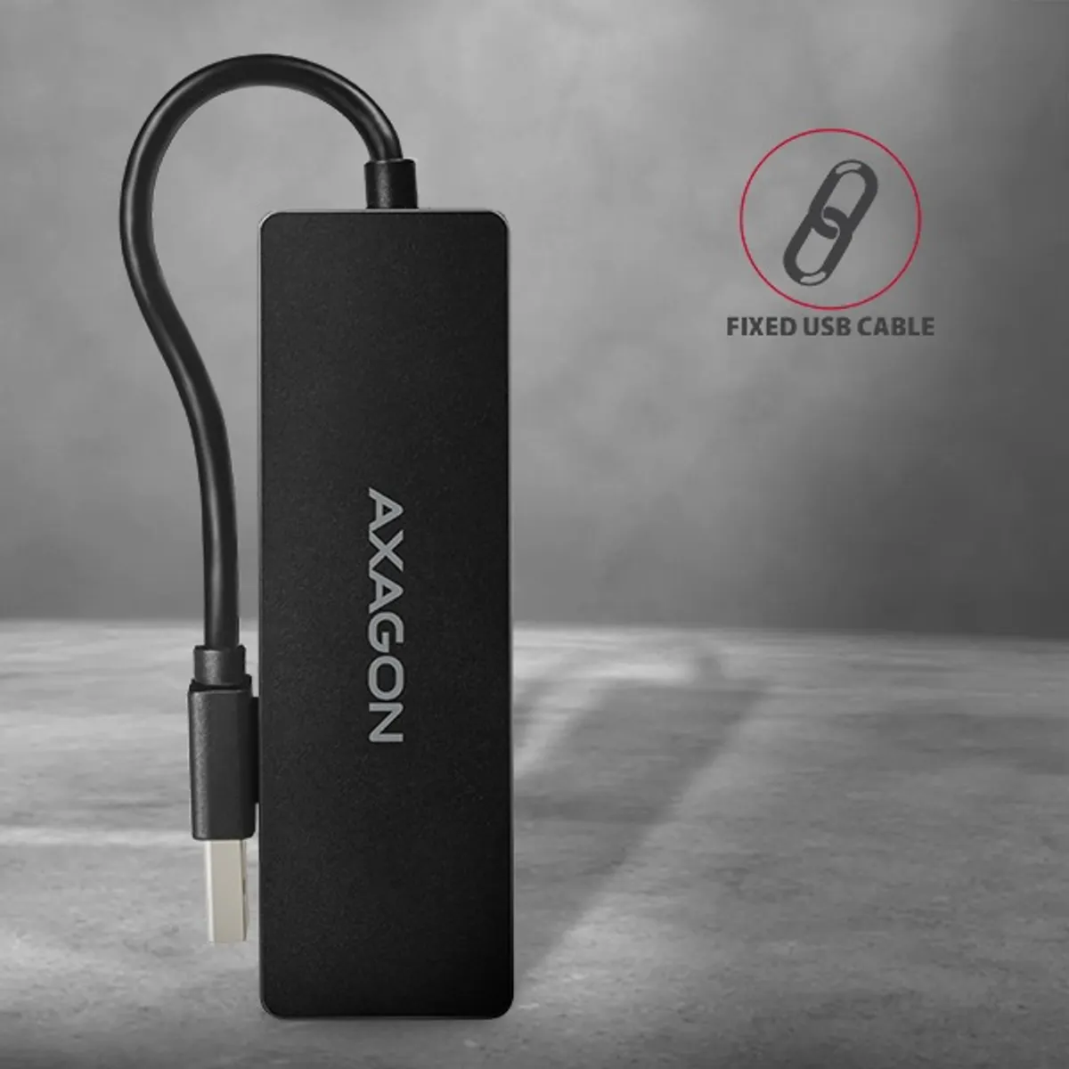 Axagon HUE-G1A 4-portos USB 3.2 Gen 1 Slim hub #6