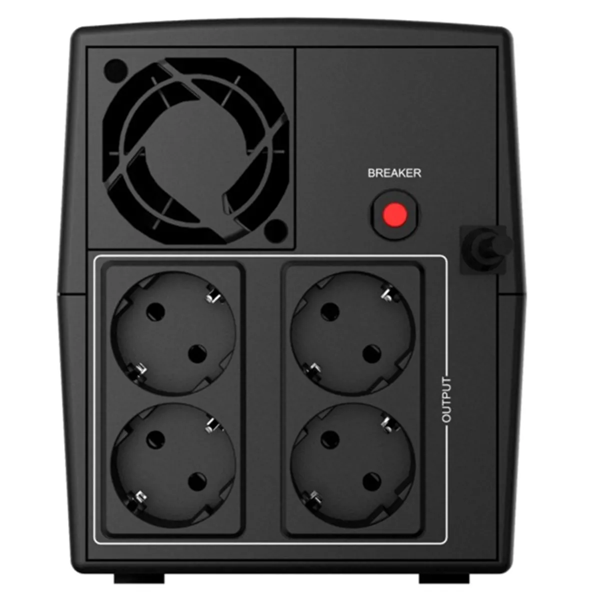 NJOY UPLI-LI100KE-CG01B Keen 1000 1000 VA 600 W line-interaktív 4 schuko RJ-11 RJ-45 beépített adatvonal-védelem #2