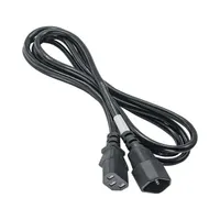 AKYGA AK-PC-03A tápkábel IEC C14 C13 1.8 m fekete