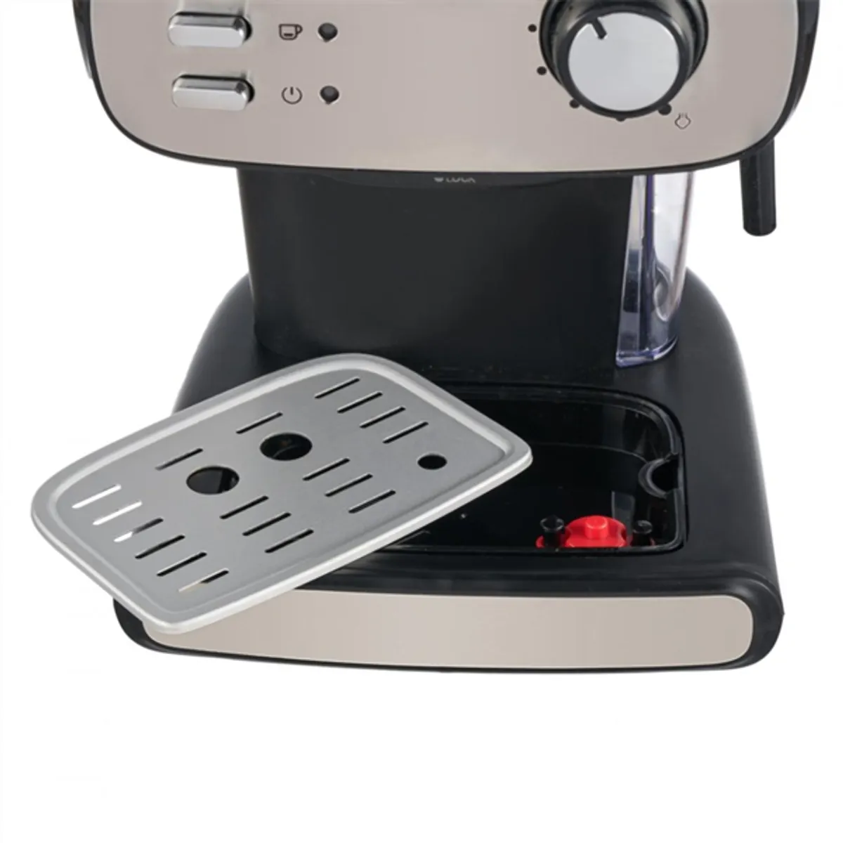 HEINNER HEM-1100BKX Eszpresszó kávéfőző fekete 850 W 1,2 L 15 bar őrölt kávéval is használható #5