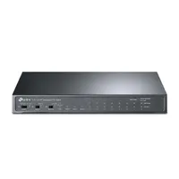 TP-LINK TL-SL1311MP asztali switch 8× 10-100 Mbps PoE portok, 2× Gigabit RJ45, 1× SFP