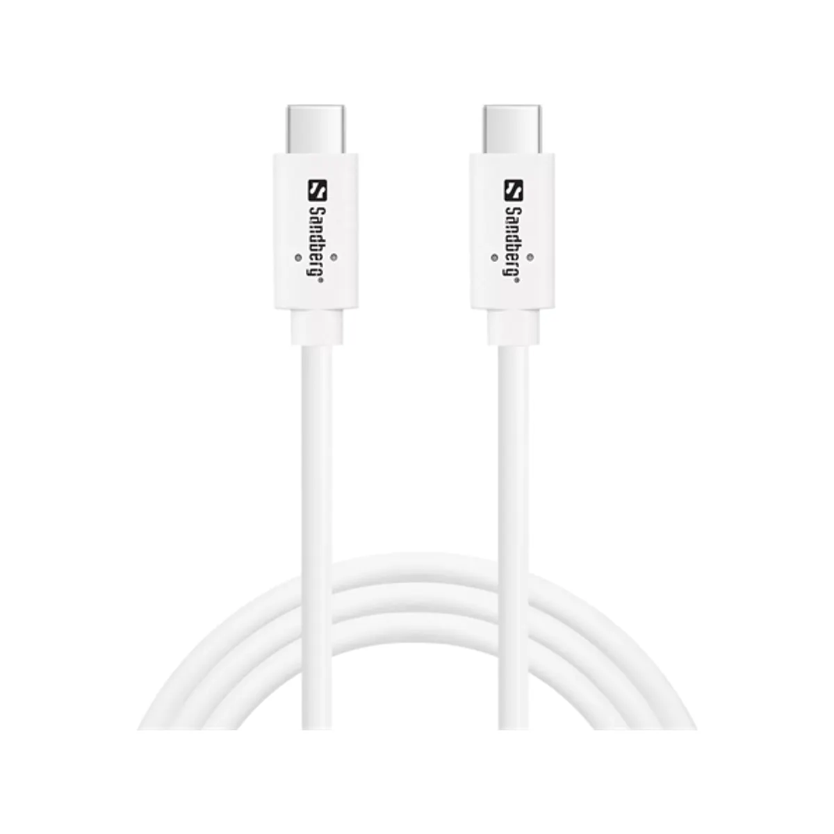 SANDBERG 136-53 USB-C Gen2 kábel 1m 10 Gbps 100W PD #1