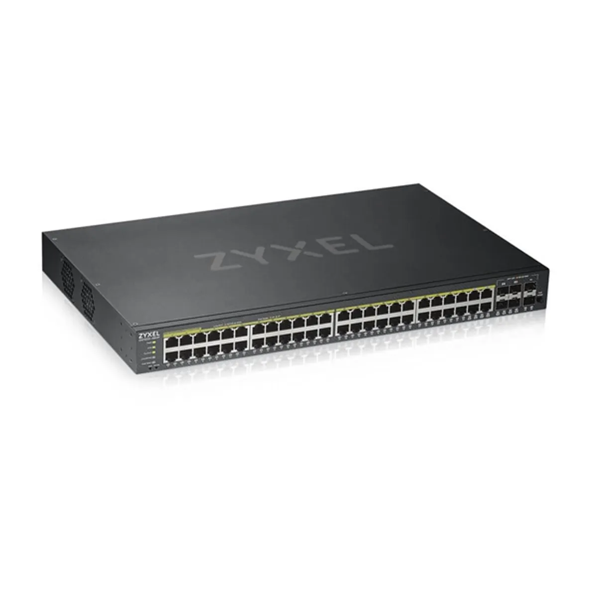 ZYXEL GS1920-48HPV2-EU0101F GS1920-48HPv2 50-port 48 PoE 375W 100 Gbps Layer 2 rack-be szerelhető #1