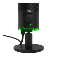 JBL JBLQSTREAMBLK Quantum Stream USB mikrofon 14 mm kondenzátor kardioid és omni 44,1 kHz 48 kHz 96 kHz RGB némítás #8