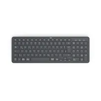 Hama 13173057 WK-300 multi-device vezeték nélküli billentyűzet Bluetooth 5.2 és 2,4 GHz 10 m hatótávolság 90 százalékos kompakt numerikus blokk