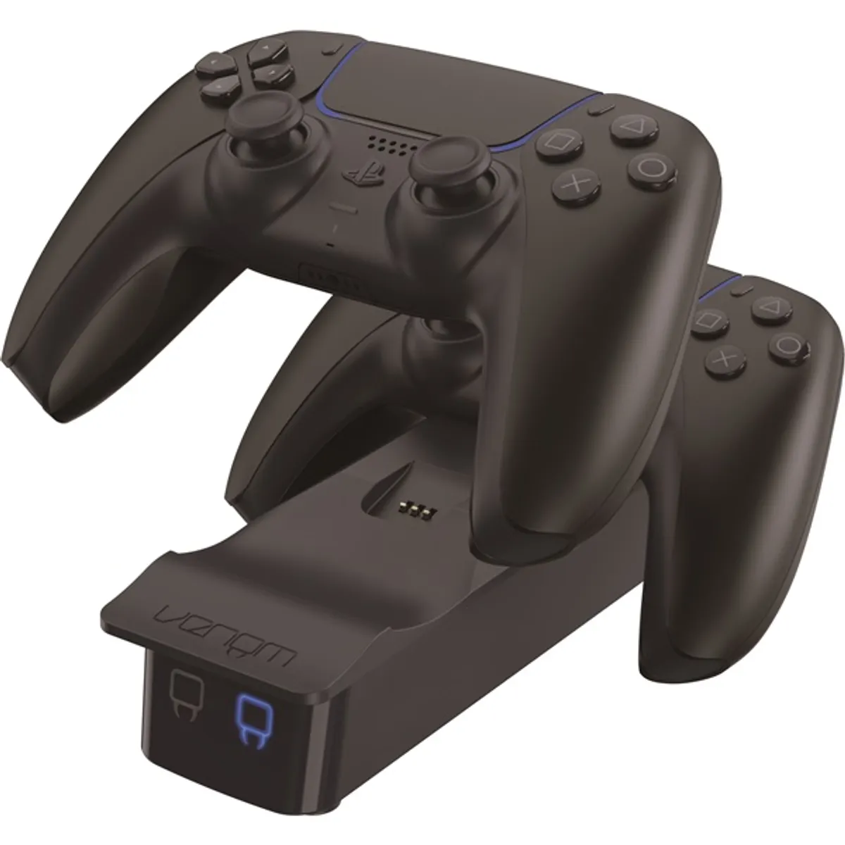 VENOM VS5007 PS5 dupla töltőállomás fehér 2x DualSense töltés hátsó USB port 1 m USB-kábel #2
