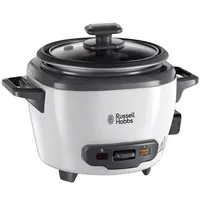 RUSSELL HOBBS 27020-56 Rizsfőző 0,7L 3 adag automatikus melegen tartás kivehető edény tapadásmentes mosogatógépben mosható edény és tető mérőpohár kanál 200W