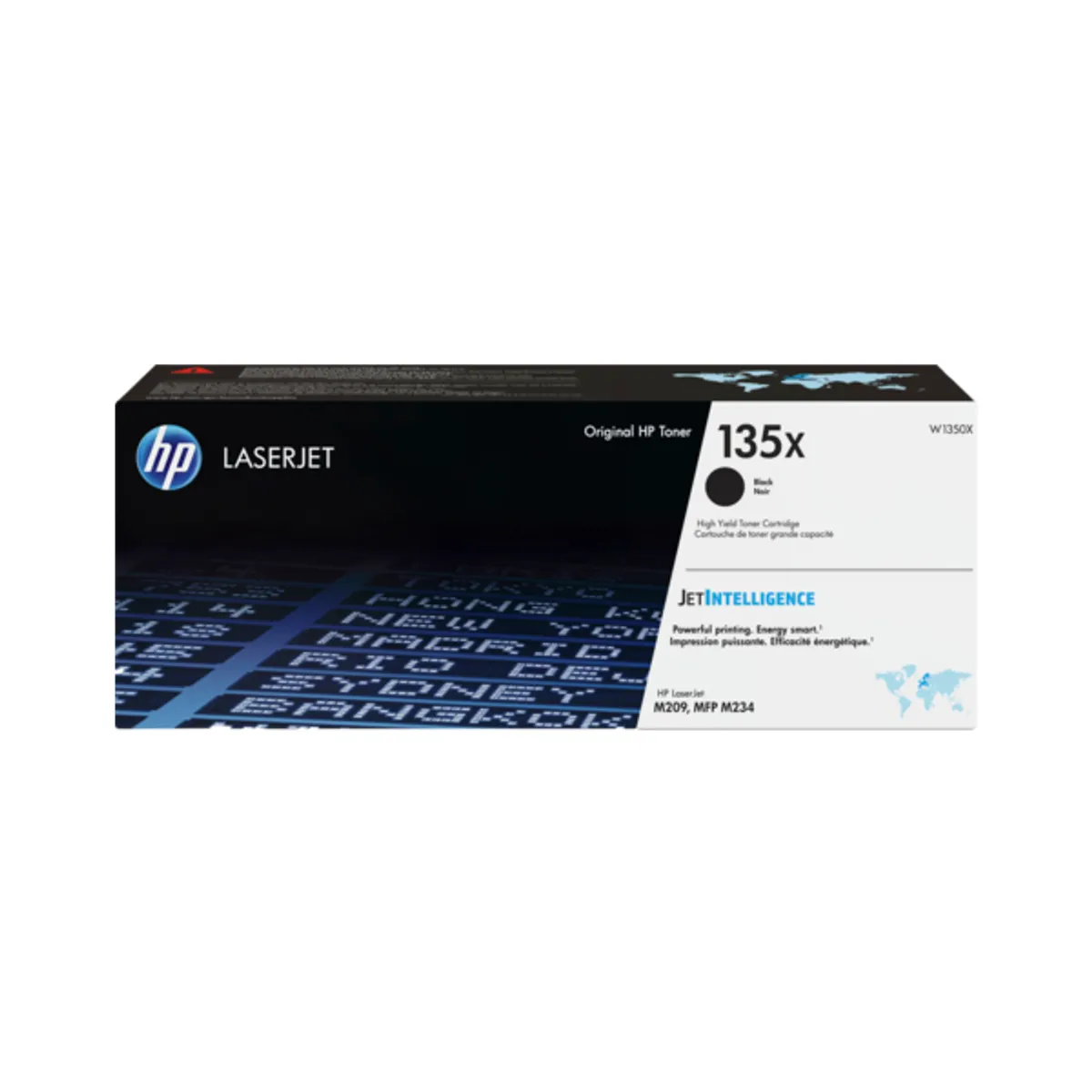 HP SUPPLY W1350X tintapatron fekete kb 2400 oldal kompatibilis M209, M234 #1