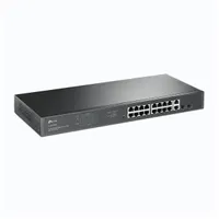 TP-LINK TL-SG1218MP TL-SG1218MP 16 PoE+ RJ45 portok, 2 nem PoE RJ45 port, 2 SFP portok, rackmount