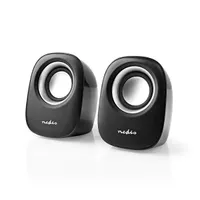 Nedis CSPR10020BK hangszórórendszer 2.0 USB-tápellátás 3,5 mm sztereo jack #4