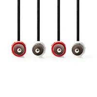 NEDIS CAGL24200BK30 sztereo RCA-kábel 2x RCA dugó hossz 3m #2