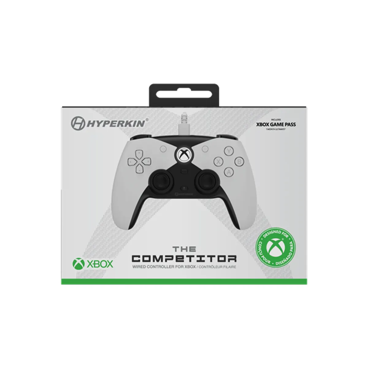 HYPERKIN M01638-WH Competitor Hall Effect joystickok Impulse triggerek szimmetrikus karok 2 hátsó programozható gomb dedikált némító gomb USB #4