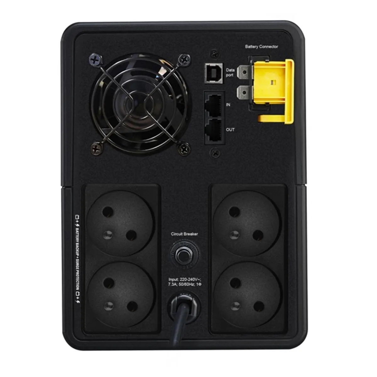 APC BX1600MI-GR Back-UPS 1600VA 900W 4 Schuko AVR USB #2
