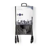 Nedis COTH24200GY50 RCA-RCA audió kábel 5 m szürke nikkelezett #3