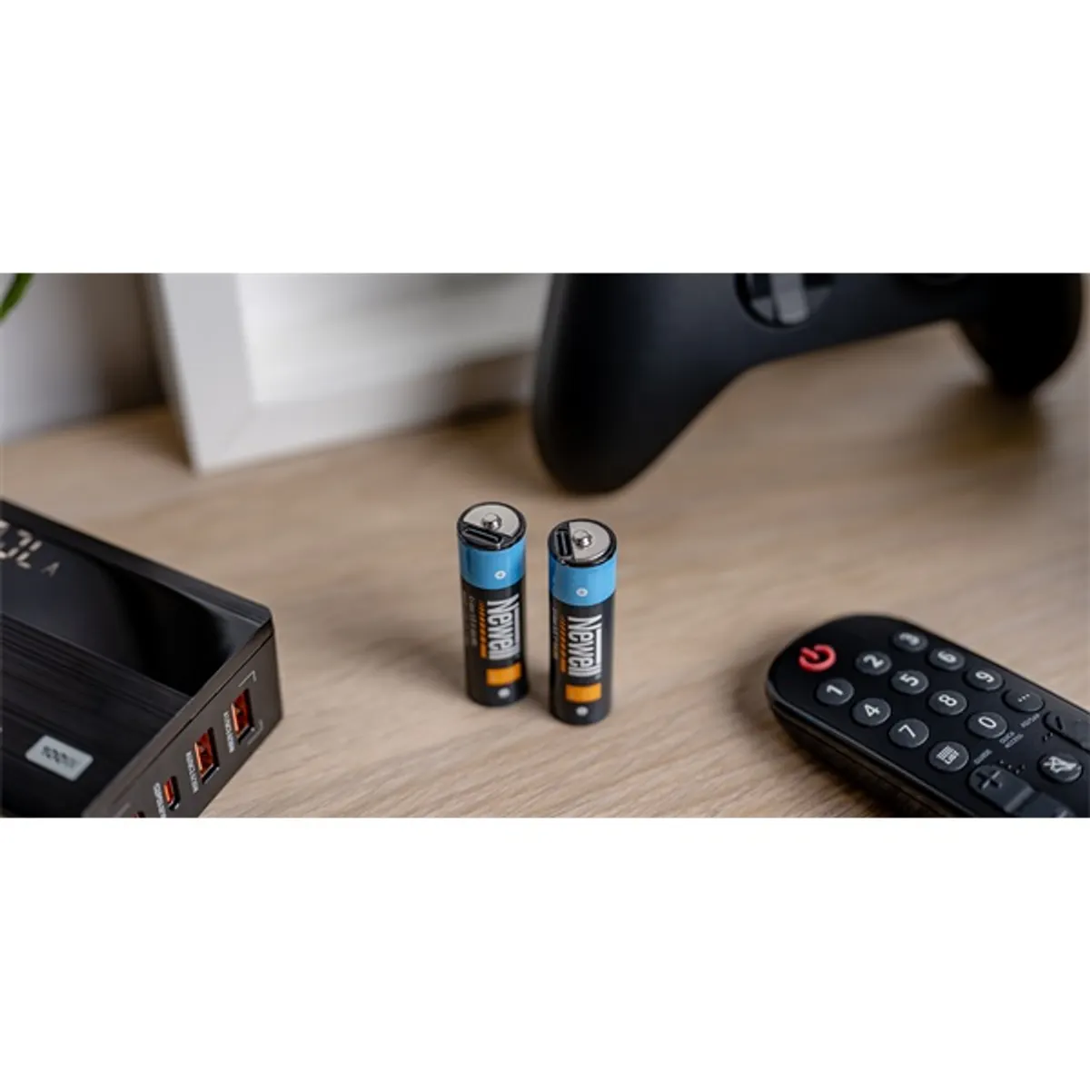 NEWELL NL3463 AA USB-C 1550 mAh akkumulátor 2x Li-ion töltőport USB-C és USB-A kábel #9