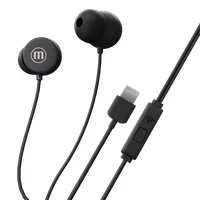 MAXELL 348594 fülhallgató USB-C mikrofonos vezetékes fekete sztereó