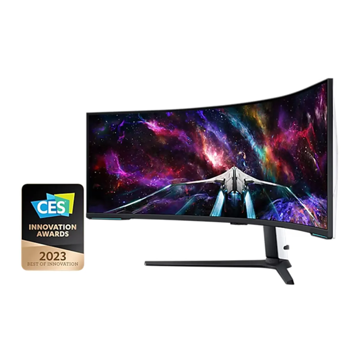 SMG MON LS57CG952NUXEN játékmonitor 57" VA 32:9 7680x2160 240 Hz HDR 1000R fehér HDMI DisplayPort USB #2