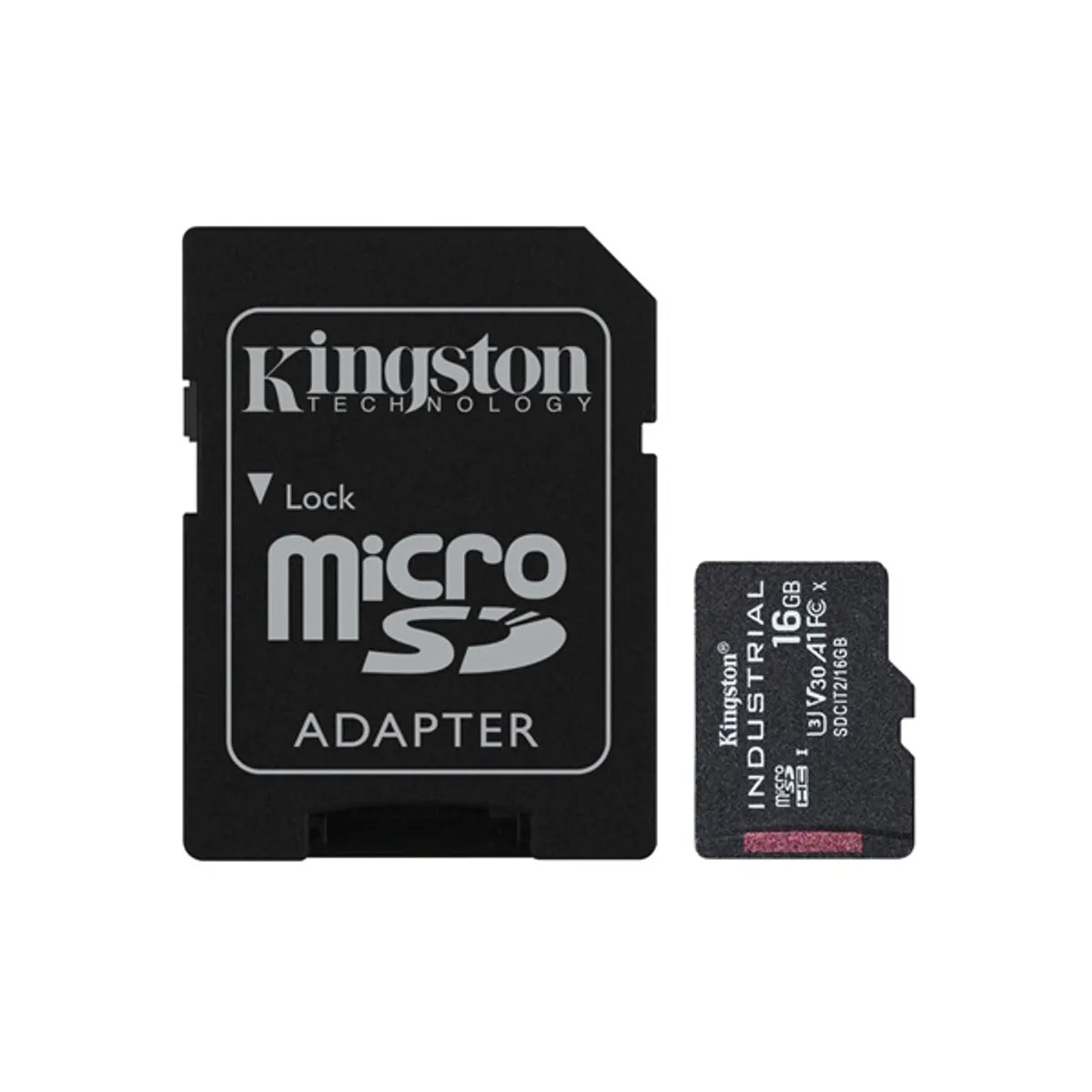 Kingston SDCIT2/16GB Industrial microSDHC UHS-I U3 V30 A1 #1