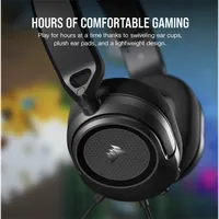 Corsair CA-9011386-EU HS35 Surround v2 fejhallgató multiplatformos 50 mm hangszórók 3,5 mm jack USB adapter Dolby surround #9