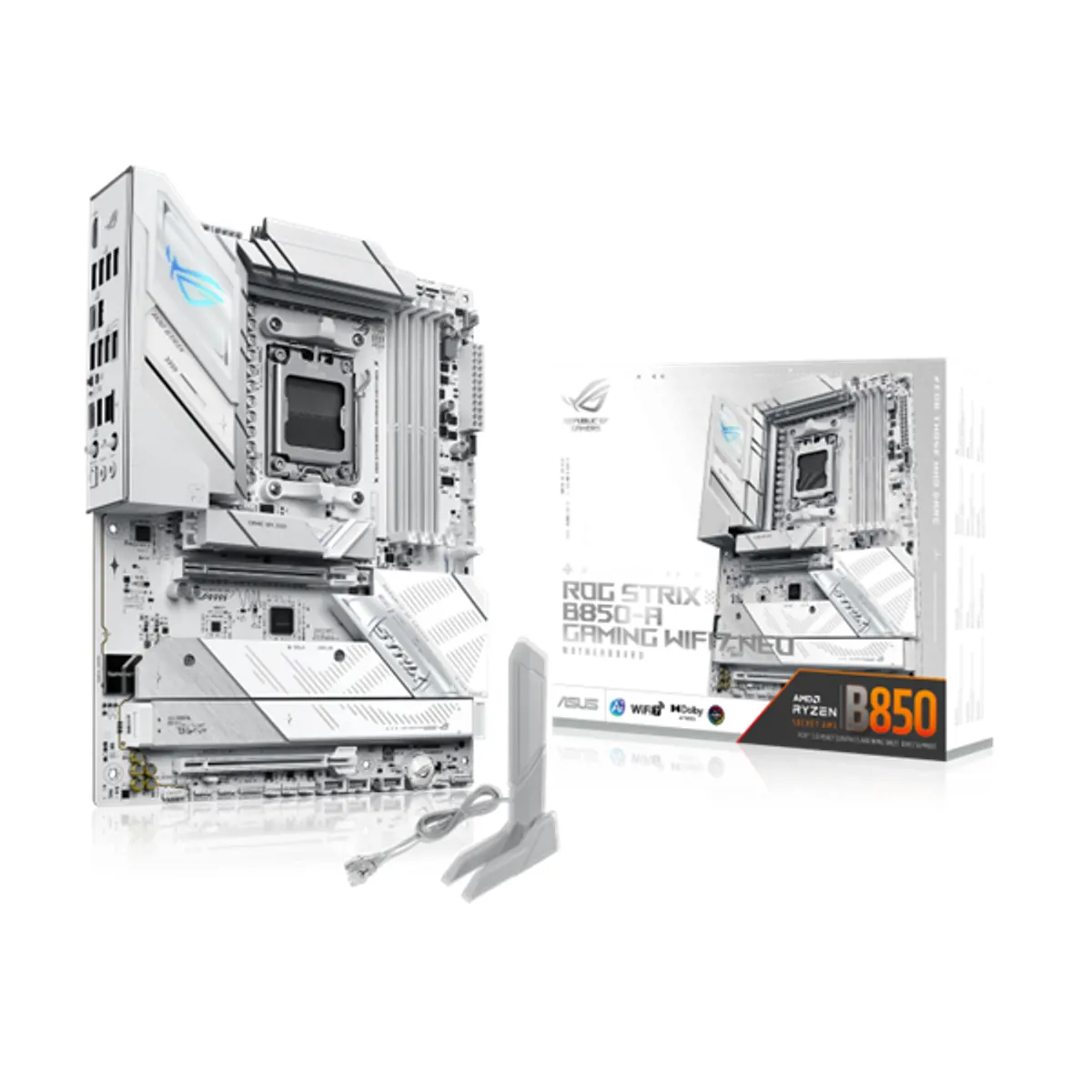 ASUS PCC ROG STRIX B850-A GAMING NEO AM5 ATX DDR5 256GB 5200MHz M.2 HDMI WiFi 2,5 GbE RAID #1