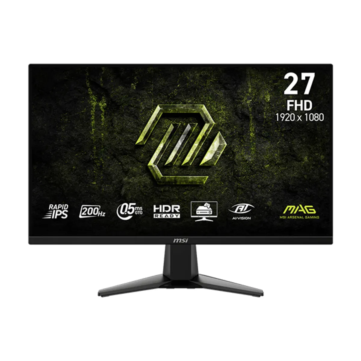 MSI DT 9S6-3CE21M-046 játékmonitor 27" Rapid IPS FHD 1920x1080 16:9 200 Hz 0,50 ms 178 HDMI DP #1