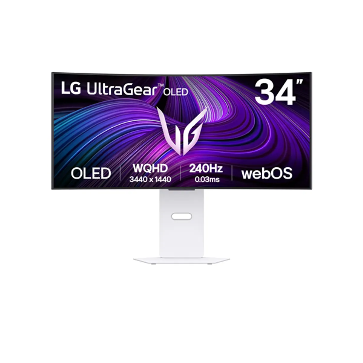 LG MON 34GX90SA-W.AEU 34GX90SA OLED 3440x1440 21:9 240 Hz 1 ms Ívelt HDR HDMI DisplayPort USB-C 34" #1