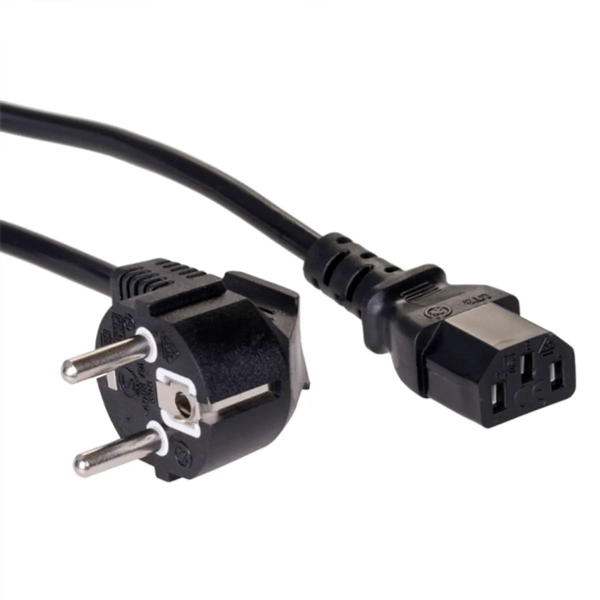 AKYGA AK-PC-01A tápkábel 1,5 m fekete IEC C13 CEE7-7 #1