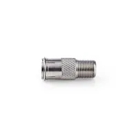 Nedis CSGP41956ME Műholdas és antenna adapter 10 db F férfi gyors, F nő, 75 Ohm, egyenes, nikkelezett, fém
