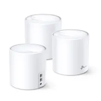 TP-LINK DECO X20(3-PACK) Deco X20 AX1800 2,4 GHz és 5 GHz, 1201 Mbps és 574 Mbps, WPA3, MU-MIMO, OFDMA