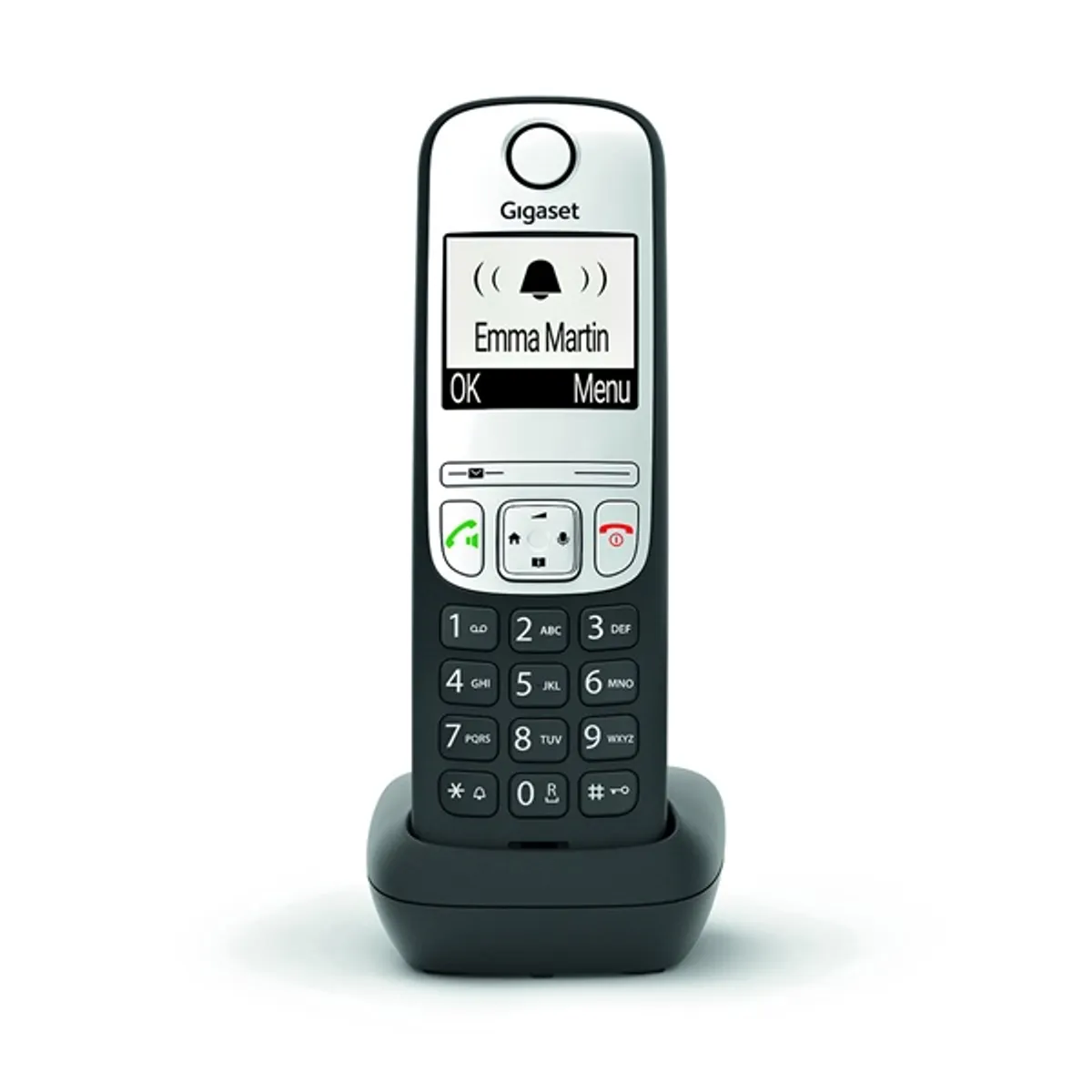 GIGASET S30852-H2870-R601 A690HX fekete hívásidő-kijelzés, nem fogadott hívás naplózása #2