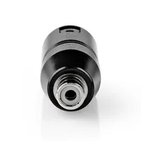 NEDIS COTP15930BK XLR adapter XLR 3 tűs dugó, RCA nő, nikkelezett, egyenes, fém, fekete, 1 db #2