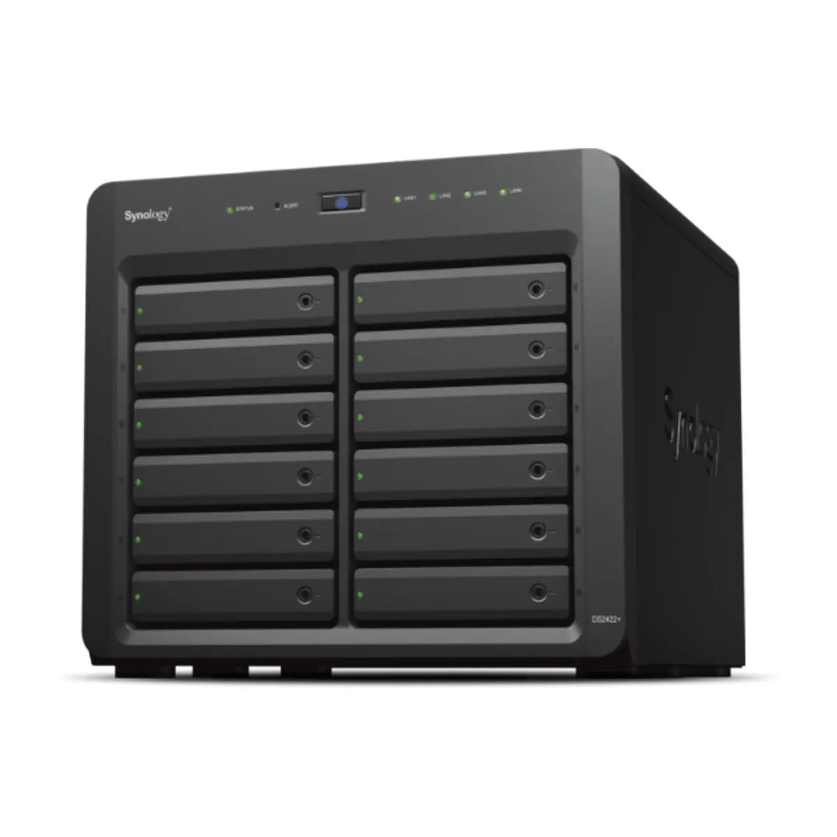 SYNOLOGY DS2422+ DiskStation 12 fiókos Ryzen V1500B 2,2 GHz 4 GB DDR4 ECC SODIMM 4x1GbE USB 3.2 Gen 1 #1