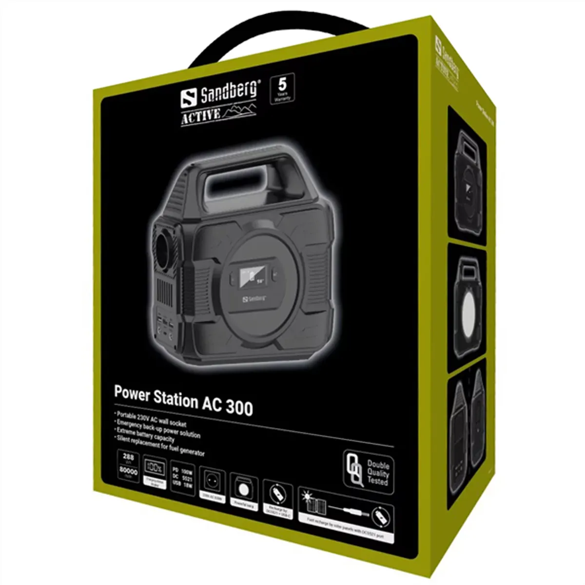 SANDBERG 420-84 Power Station 300 AC 288Wh 230V 300W #7
