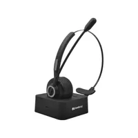 SANDBERG 126-06 Office headset pro Bluetooth 5.0 10 m beszédidő kb. 15 óra micro USB 180 mAh