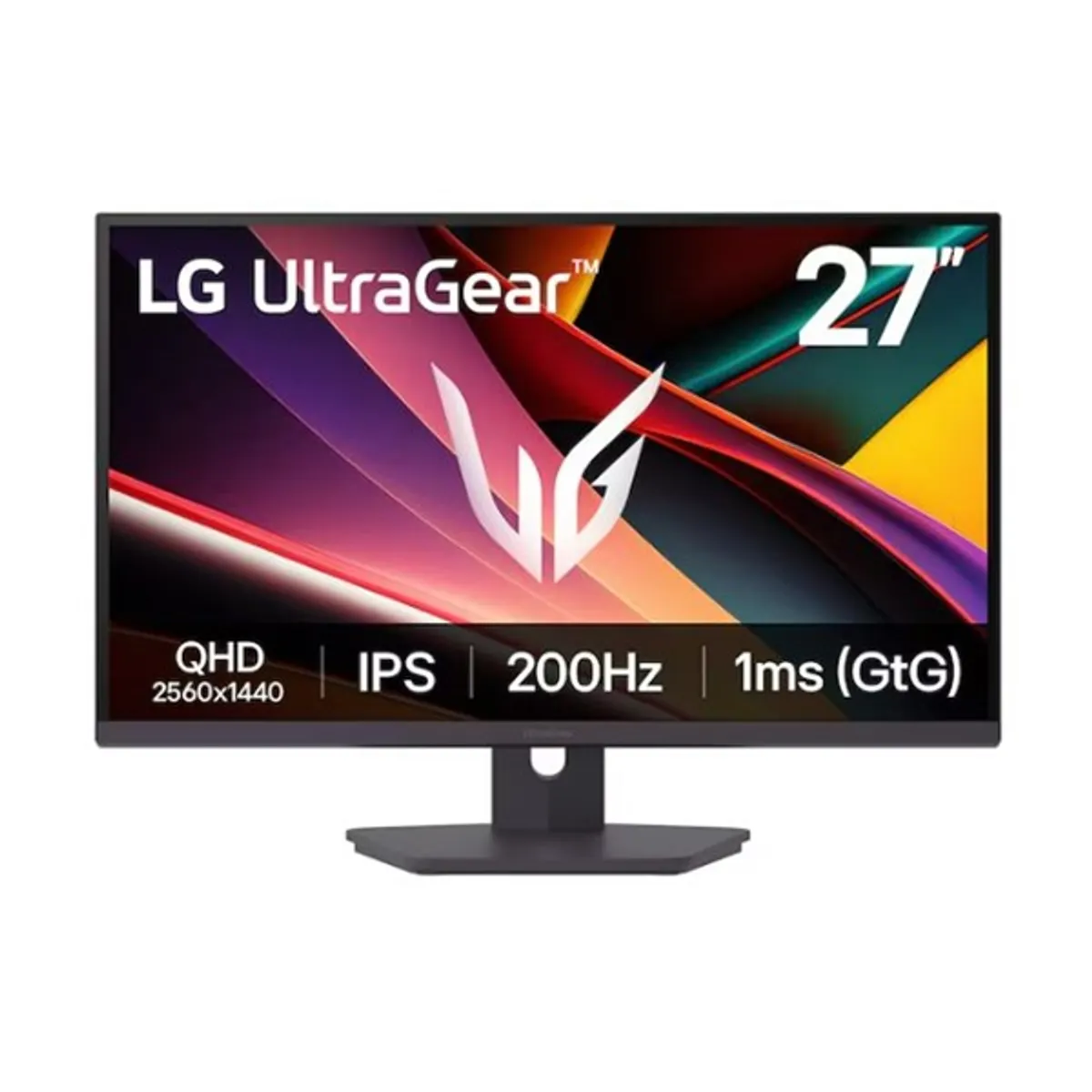 LG MON 27G610A-B.AEUQ 27G610A IPS 2560x1440 200 Hz 1 ms HDR HDMI DisplayPort Dönthető Forgatható Állítható magasság VESA 100x100 #1