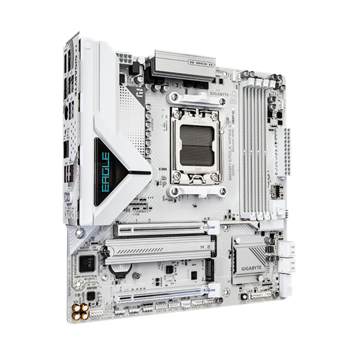 Gigabyte B850M EAGLE WIFI6E ICE B850M EAGLE AM5 foglalat DDR5 memória 256 GB WiFi6E 2,5 GbE M.2 2x PCIe 5.0 x16 #1