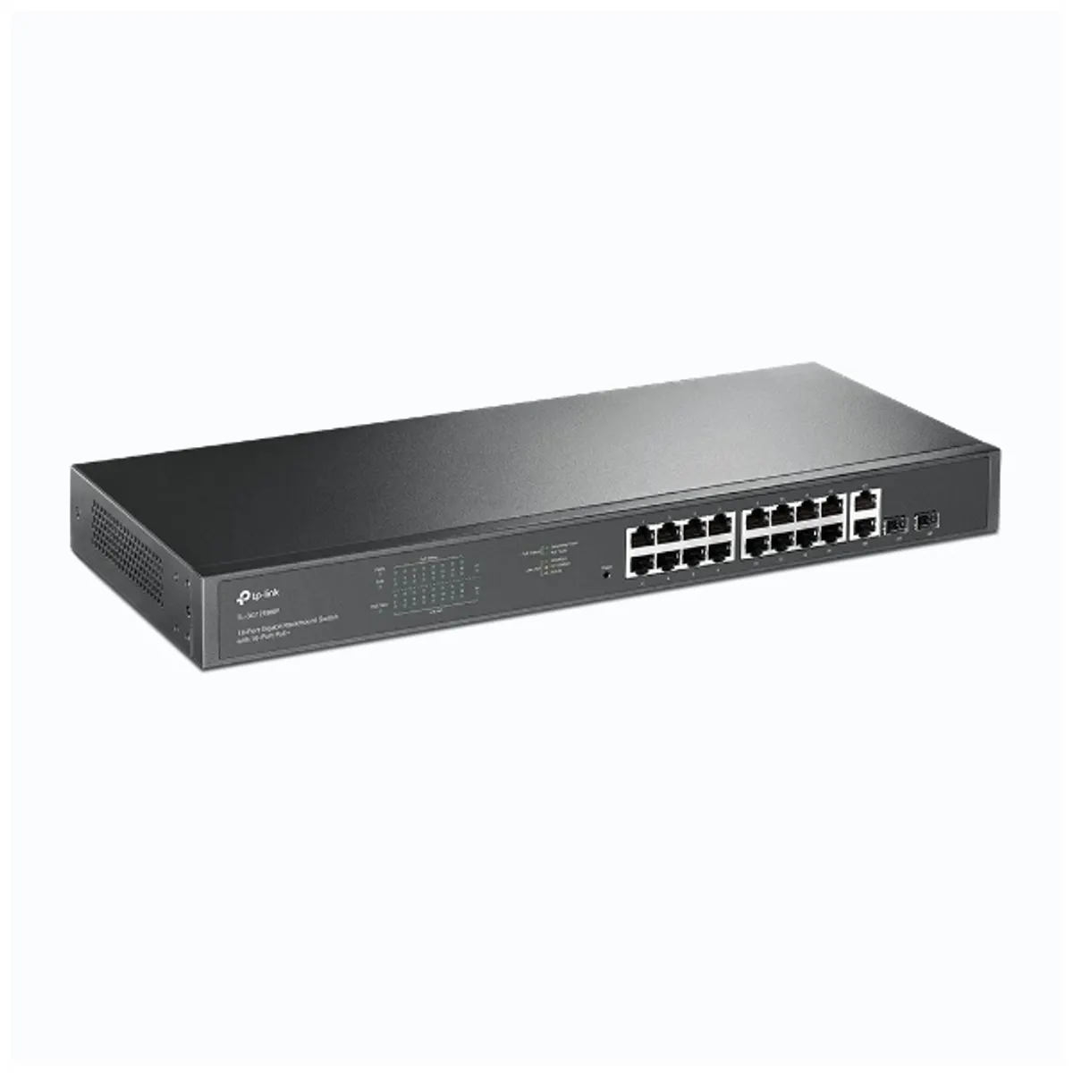 TP-LINK TL-SG1218MP TL-SG1218MP 16 PoE+ RJ45 portok, 2 nem PoE RJ45 port, 2 SFP portok, rackmount #1