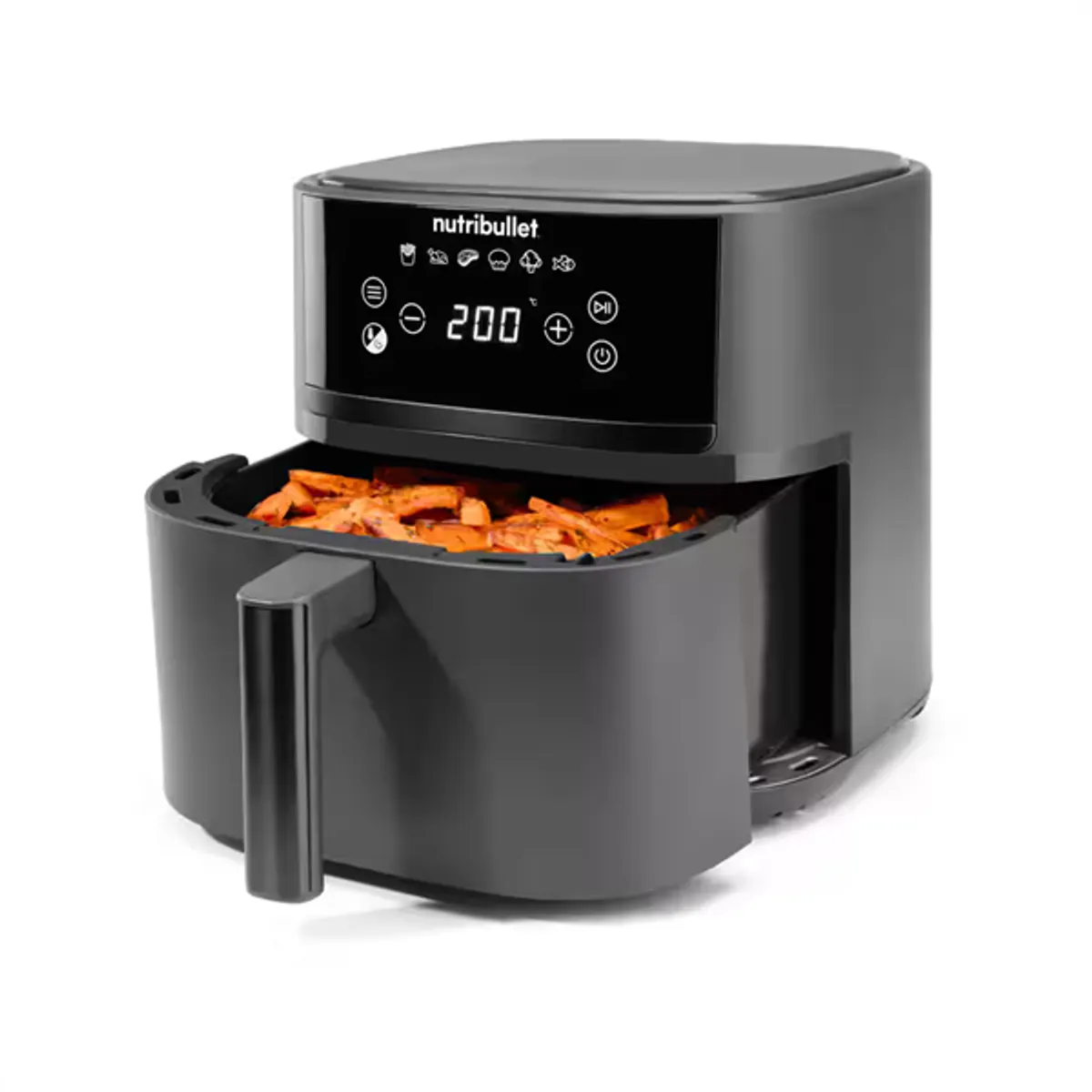 NUTRIBULLET NBA0611DG CrispLite 6L forrólevegős sütő 1700W PFAS-mentes kerámiabevonat #2