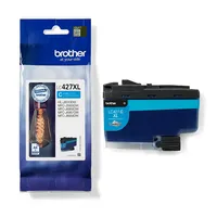 Brother LC427XLC ciánkék tintapatron 5000 oldal xl