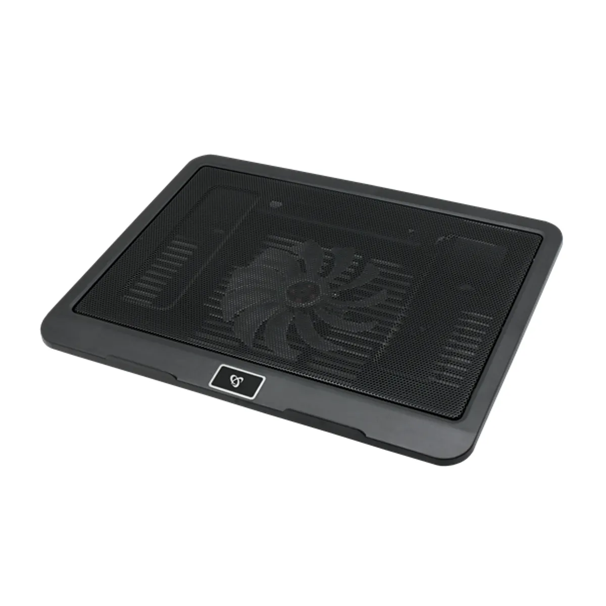 SBOX CP-19 Notebook hűtőpad 15,6" 1x140 mm ventilátor USB hub állítható dőlésszög fekete #2