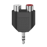 HAMA 00205187 FIC ST adapter 3,5 mm jack - 2RCA aljzat