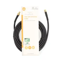 Nedis CSGL02400BK50 SMA kábel férfi-nő, aranyozott érintkezők, 50 Ohm, kettős árnyékolású, 5 m, fekete PVC-kábelköpeny, törésgátló #3