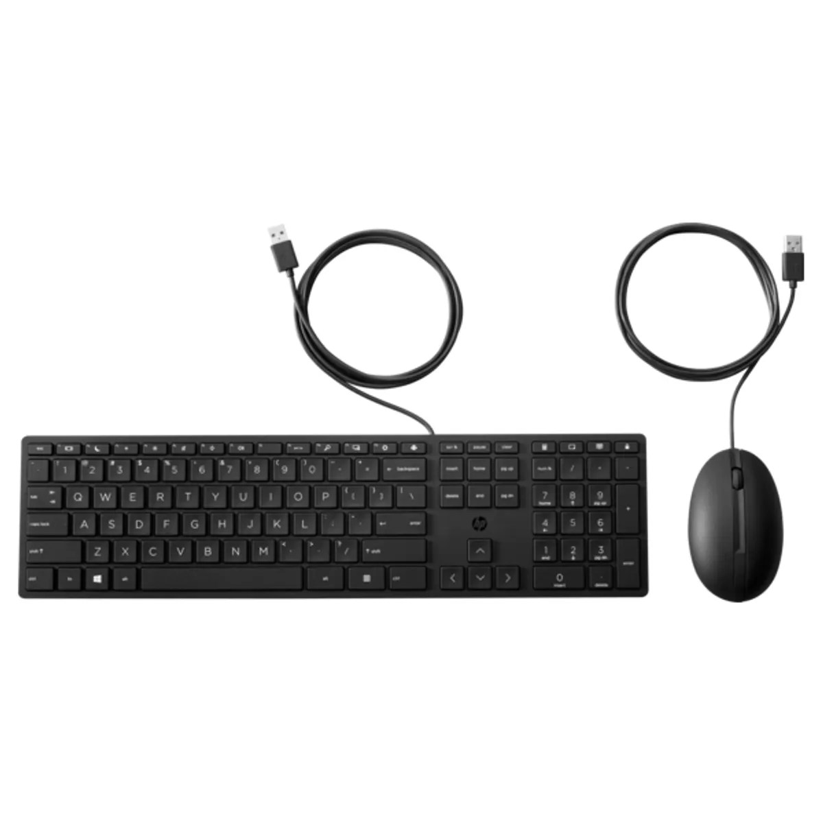 HP BPS ATTACH 9SR36UT#AKC vezetékes billentyűzet és egér 320MK - fekete HU USB 1000 dpi optikai #1