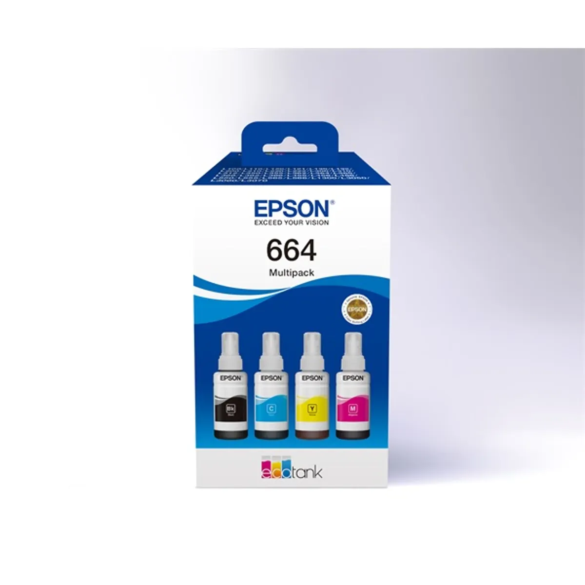 EPS con C13T66464A tintapatron készlet rainbow 4 szín 280 ml #1