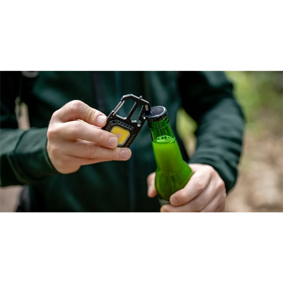 Newell NL3863 Lunar Multitool 6 világítási mód IPX4 500 mAh USBC állvány 14 cm üvegtörő sörnyitó dugókulcs #7