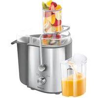 SENCOR SJE 1055SS Gyümölcscentrifuga 2 sebességfokozat 800 W rozsdamentes kivitel 75 mm széles adagoló 1,6 l rostgyűjtő edény #2
