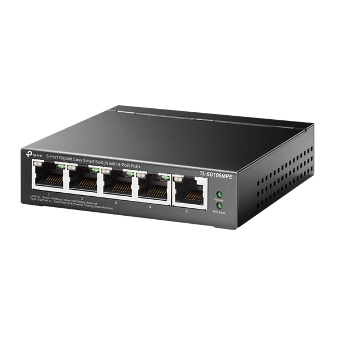 TP-LINK TL-SG105MPE 5-Port Gigabit Easy Smart Switch with 4-Port PoE+ #1