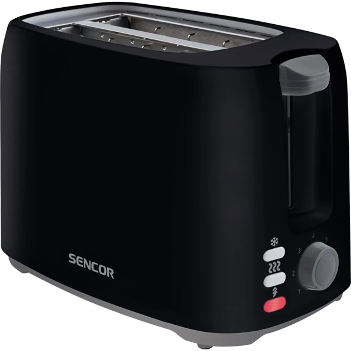 SENCOR STS 2607BK Kenyérpirító 750 W 2 szeletes #2