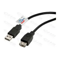 ROLINE 11.02.8947BR USB A-A hosszabbító USB A Male és USB A FeMale 0.8 m