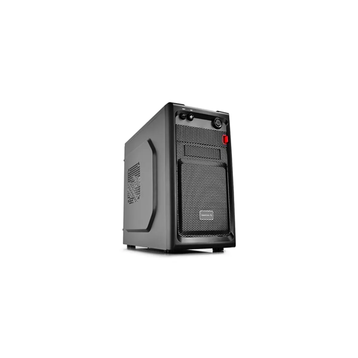 DEEPCOOL DP-MATX-SMTR Smarter Micro-ATX-Mini-ITX 1x5,25 extern 3x3,5 1 extern 2 belső 1x2,5 belső IO USB3.0 USB2.0 Audio Mic CPU hűtő 166 mm #1